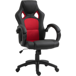 Vinsetto Office Chair Basic Tilt Fixed Armrest Black 120 kg 921-616V71BK 610 x 710 x 1,180 mm