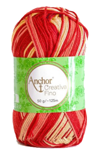 Coton Anchor Créativa Fino Multicolour