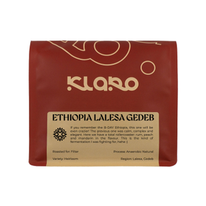 Klaro - kawa ziarnista Etiopia Lalesa Gedeb Anaerobic Natural Filter 200 g