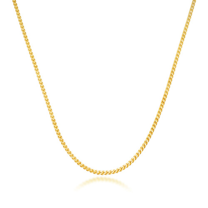 Yellow Gold Classic 1.9mm Franco Gold Chain
