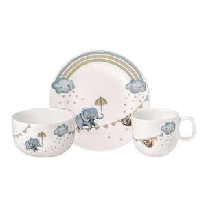 V&B - Boho Kids Walk Like An Elephant Children’s Crockery Set 3pce