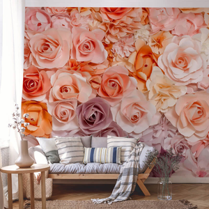 Anaglypta Wall-art Flowers Wall Mural - 5412-8
