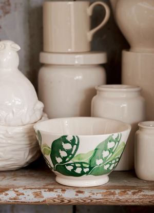 Lily Of The Valley Small Old Bowl