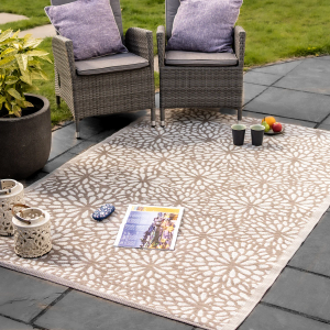 Bloom 150x210cm Outdoor Rug - Mocha
