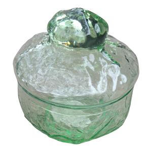 Green 1970s Candy Dish