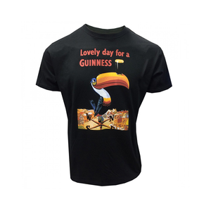 Guinness Have A Lovely Day Men's Black T-Shirt