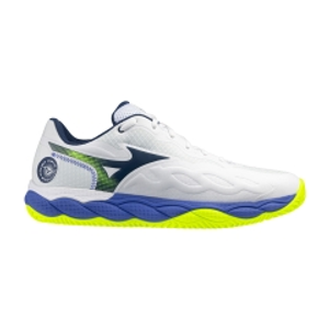 Mizuno Wave Enforce Court Clay - White/Dazzling Blue/Lightning Yellow