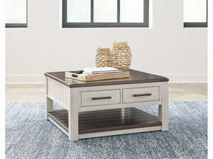 Default Title Darborn Gray/Brown Lift-Top Coffee Table