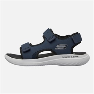 SKECHERS Mens Bounder 2.0 Thutton Sandals Navy/Black