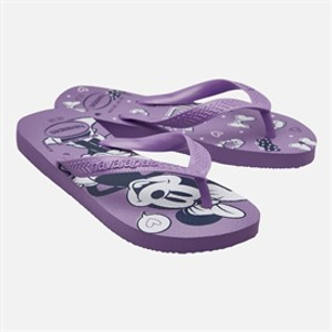 Havaianas Girls Top Disney Flip Flops Prisma Purple