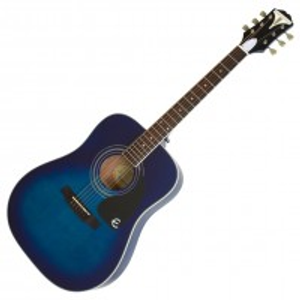 Epiphone Pro-1 PLUS Acoustic, Trans Blue