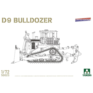 Takom 5002S D9 Bulldozer Limited 1:72 Model Kit