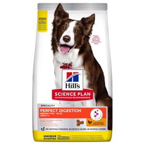 Hills Science Plan Perfect Digestion Medium Adult Dry Dog Food