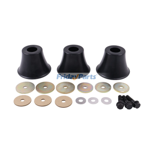 3 Pieces Deflector Cone & Washer Kit With Blade Bolt 423680 257061 257055 421200 243583 257057 for Grasshopper Mower