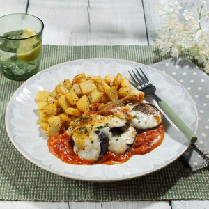 Aubergine Parmigiana