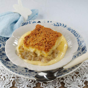 Rhubarb & Lemon Pudding