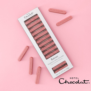 Hotel Chocolat White Chocolate and Raspberry Batons 120g