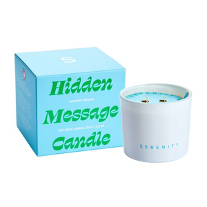 Hidden Message Cad É an Scéal Candle 250g