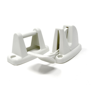 Lever Release Door Retainer Clip & Spacer - White