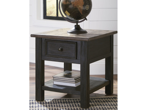 Default Title Tyler Creek Grayish Brown/Black End Table