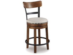 Default Title Valebeck Brown UPH Swivel Barstool (1/CN)