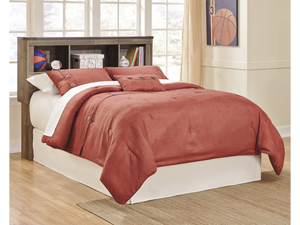 Default Title Trinell Brown Full Bookcase Headboard   B446-65