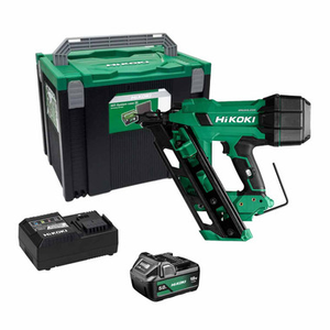 HiKOKI NR1890DCAJPZ 18V 1st Fix Angled Framing Nailer with 1x 5.0Ah Battery