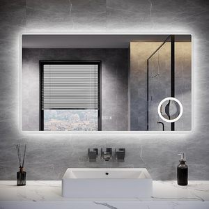 ELEGANT 1200 x 700mm Bluetooth Bathroom Mirror with Touch Sensor and Anti-Fog