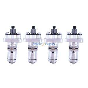 4 Pieces Fuel Injection Pump 658A527143 for Isuzu Engine 4LB1 4LC1 4LE1 4LE2