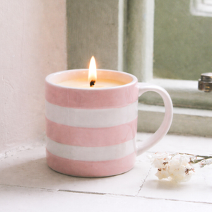 Cornish Pink 4oz Candle Mug