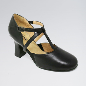 So Danca T-Strapped Elasticated Gussets 3 Inches Heel Character Shoes
