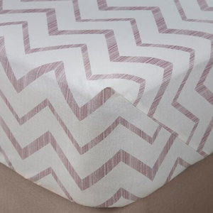 HANNAH GREY/ GREEN King Fitted Sheet