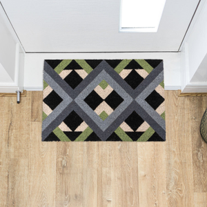 Geo Eco-Friendly Latex Backed Coir Entrance Doormat