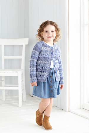 Sweater and Cardigan in King Cole Island Beaches DK (5606)