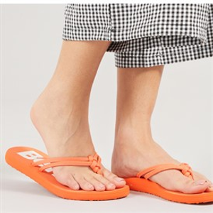 Bench Womens Invisa Flip Flops Coral