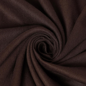 Tissu twill lin viscose Liva Eco Oat Chocolate - Atelier Brunette
