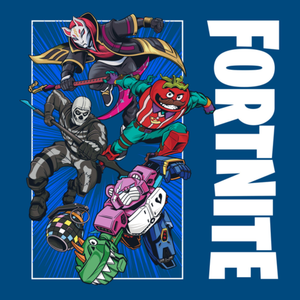 Moonpig Fortnite Action Character Illustrated Birthday Card