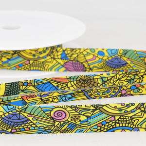 Biais wax - Jaune citron