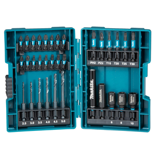 Makita 33 Piece Black Edition Impact Screwdriver Bit Set B-66896