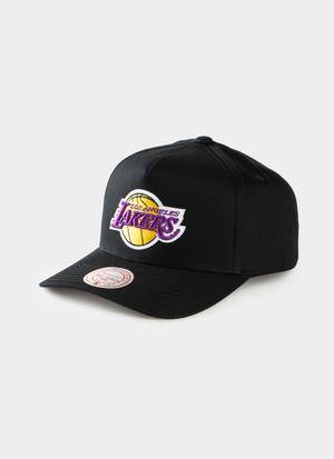 Mitchell & Ness NBA Los Angeles Lakers Team Color Pro Pinch PC Snapback Cap