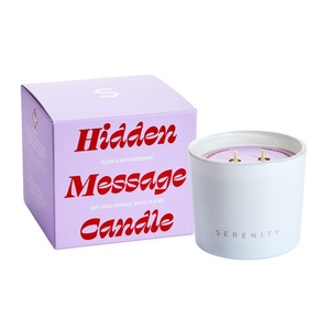 Hidden Message Lá Breithe Sona Duit Candle 250g