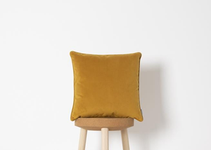 Cushion 01 - 50 x 50cm - Velvet Mustard