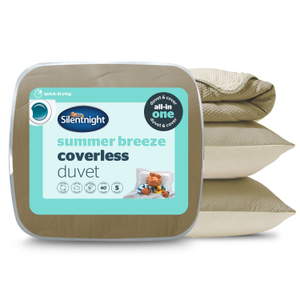 Silentnight Summer Breeze Sage Cream 2.5 Tog Coverless Duvet