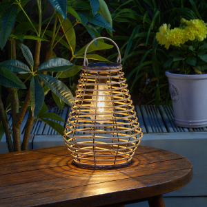 Maris Rattan Lantern - Natural
