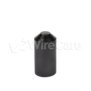 Shrinkflex® - 2:1 Adhesive-Lined Heatshrink End Cap - 2" - Black
