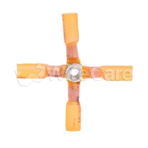 22-18 Heat Shrink 4 Way - Red