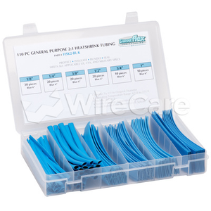 2:1 Shrinkflex® Heatshrink Tubing Kit - Blue