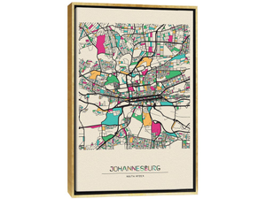 Johannesburg, South Africa Map