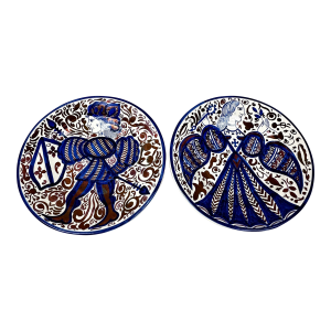 Vintage Manises, Spain Plates