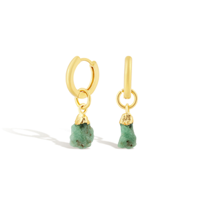 Mohica Emerald Hoops